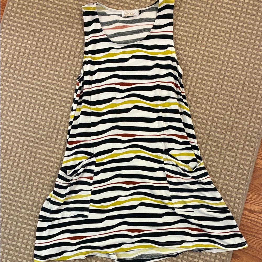 Ava Sky Sleeveless Dress